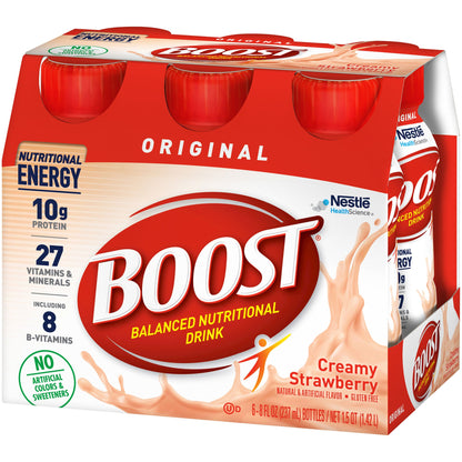 Boost® Original Strawberry Balanced Nutritional Drink, Bottle