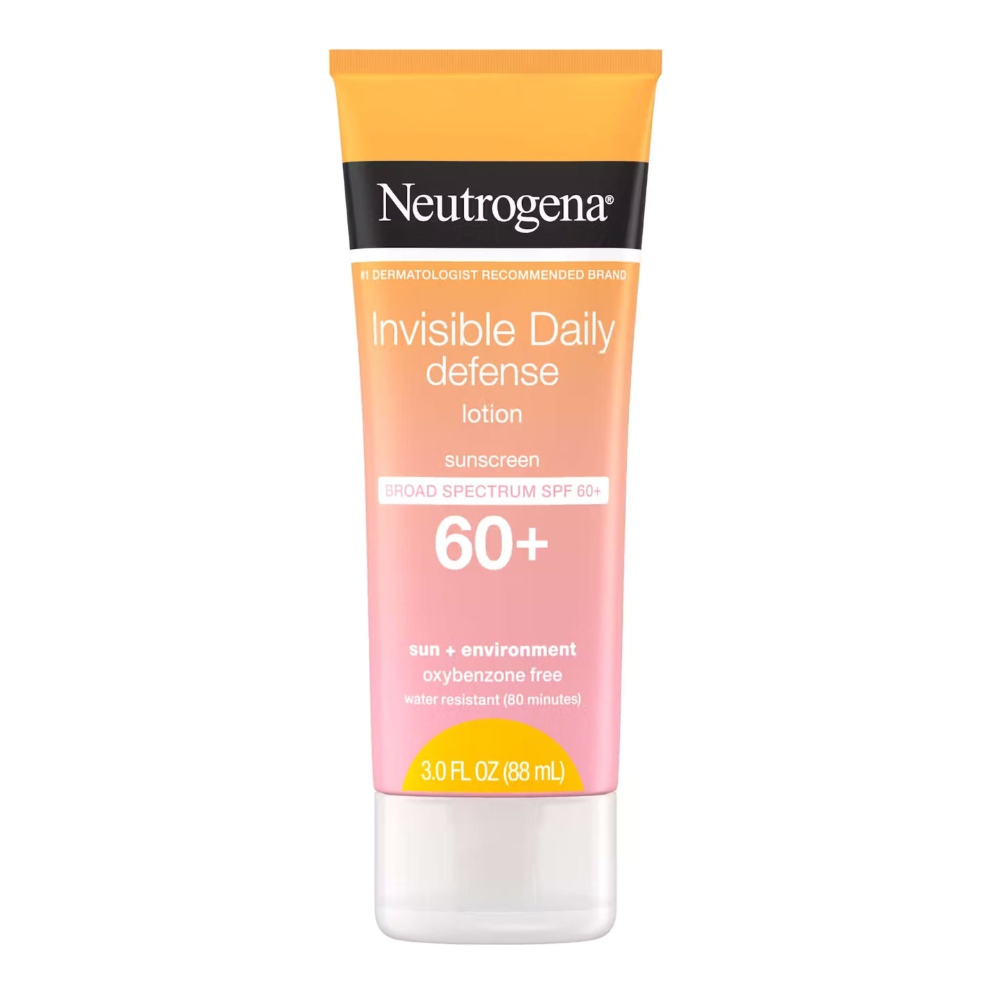 Neutrogena® Invisible Daily Defense Sunscreen Lotion SPF 60+, Tube