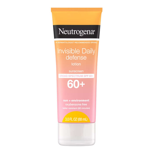 Neutrogena® Invisible Daily Defense Sunscreen Lotion SPF 60+, Tube