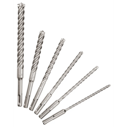 Milwaukee 6 PC SDS Plus 4CT MX4 Set 48-20-7499 | 6-Piece