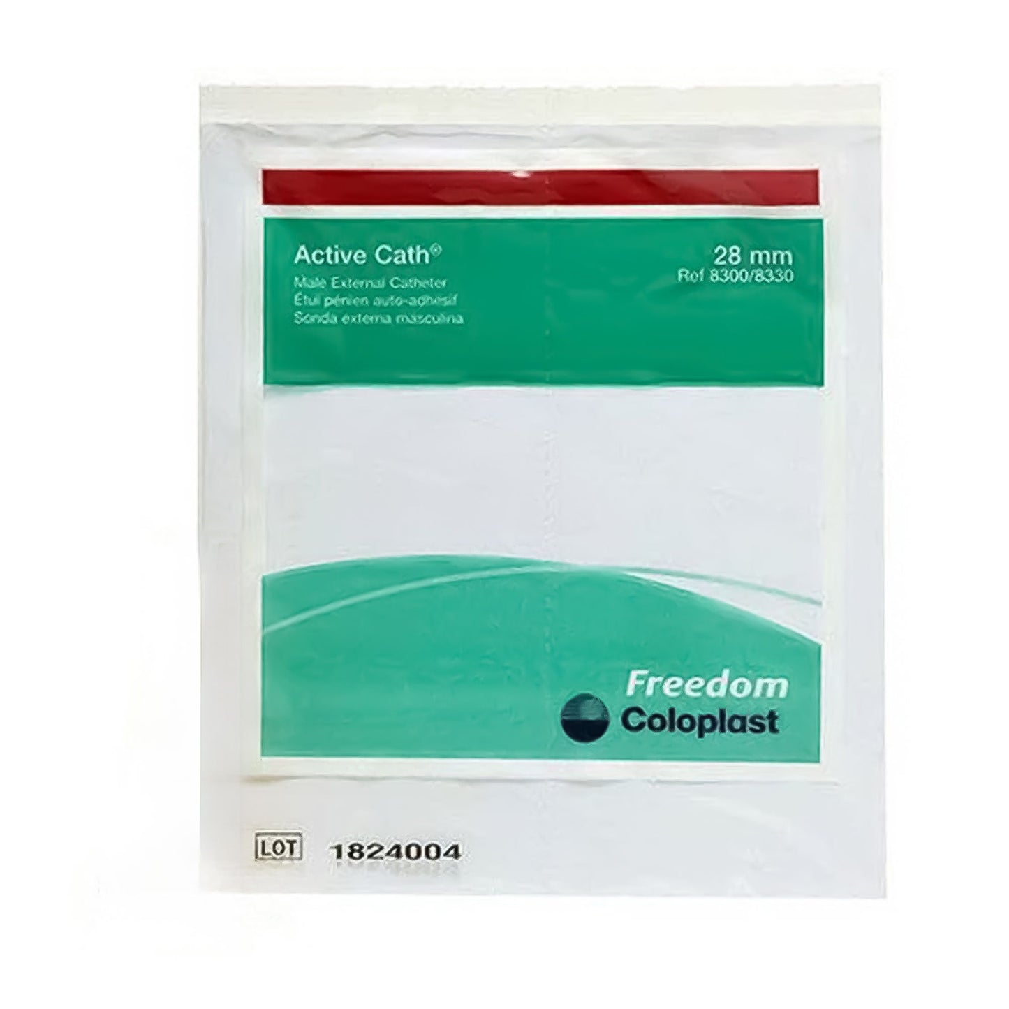 Active Cath® Male External Catheter, Medium, 28mm Diameter