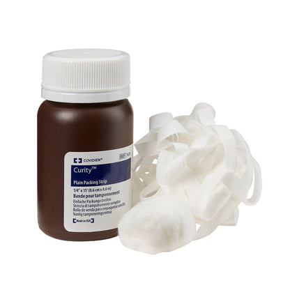 Curity™ Nonimpregnated Wound Packing Strip, ¼ Inch x