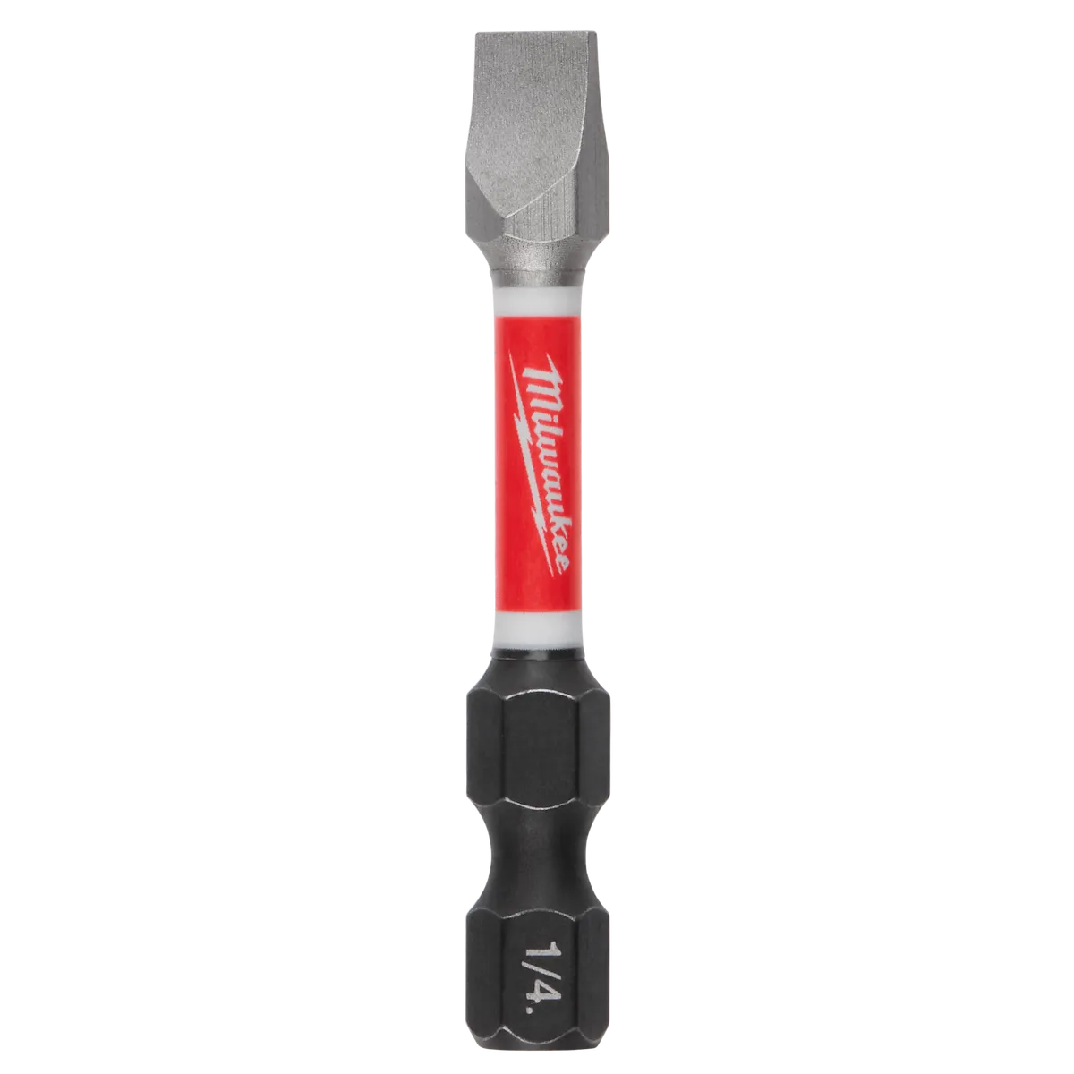 Milwaukee SHOCKWAVE Impact Duty 2"Slotted 1/4" Power Bit 48-32-4918 | SL 1/4" Drive
