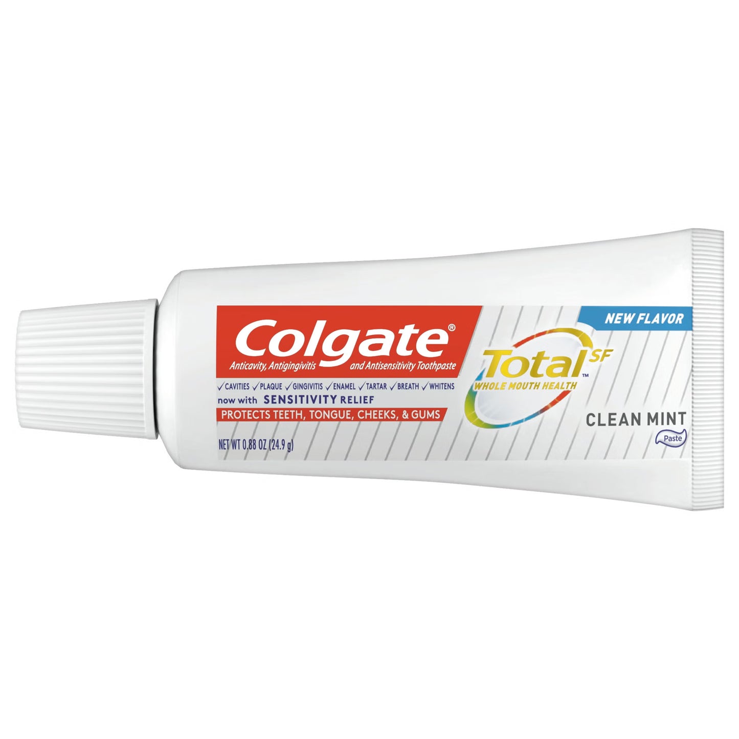 Colgate Total Toothpaste, Clean Mint Flavor, Tube
