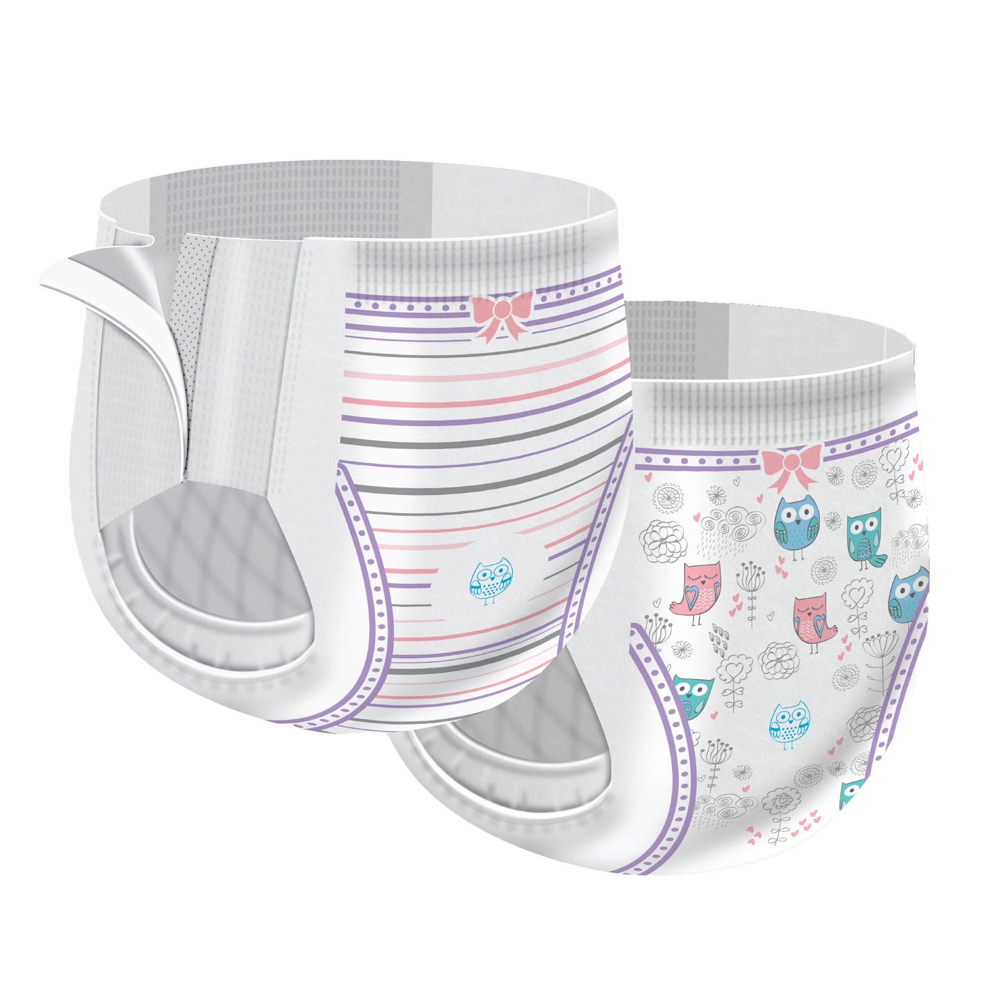 Cutie Pants Training Pants, Female, Toddler, Disposable, Heavy Absorbency