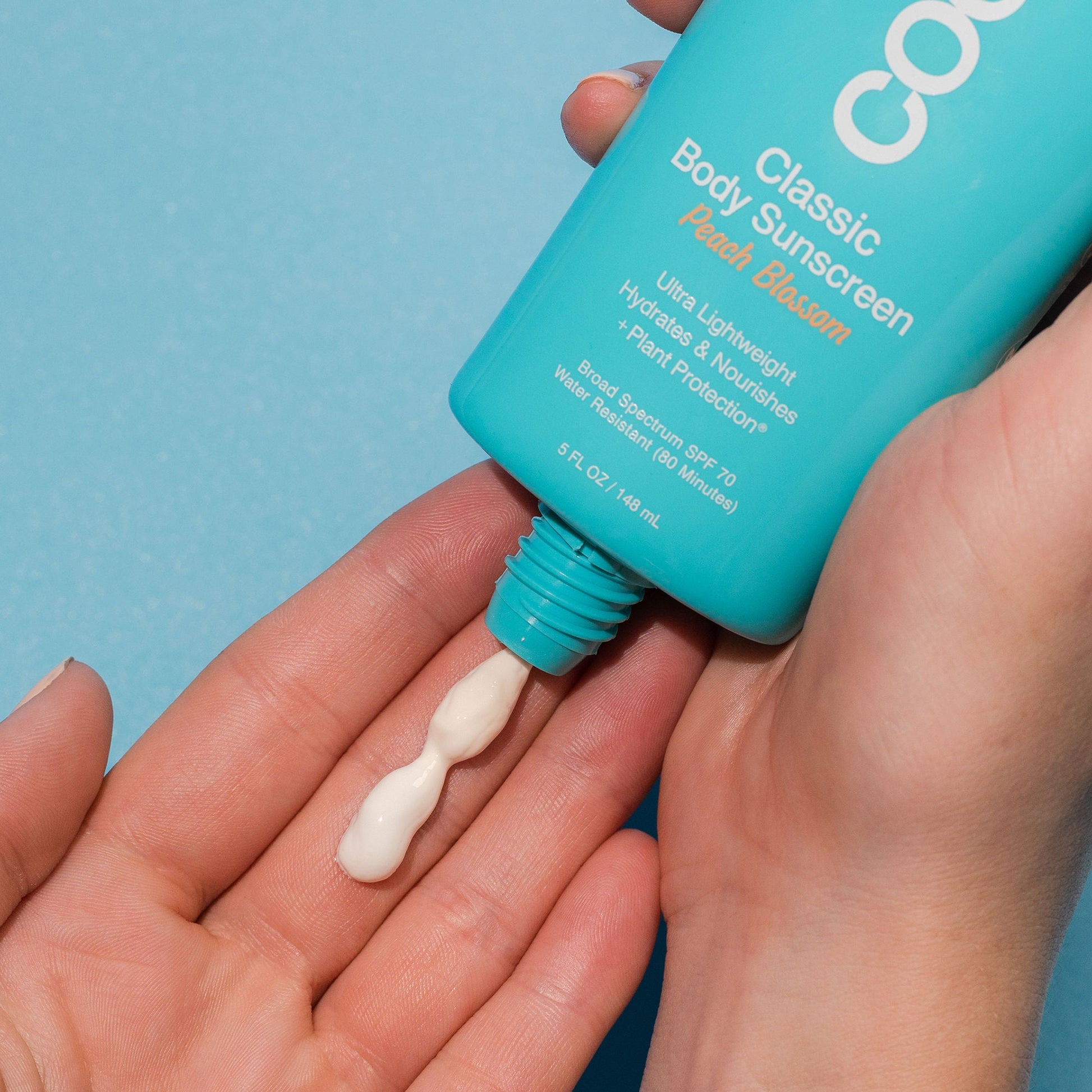 Coola® Classic Body Sunscreen Lotion SPF 70 Peach Blossom Scent, Tube