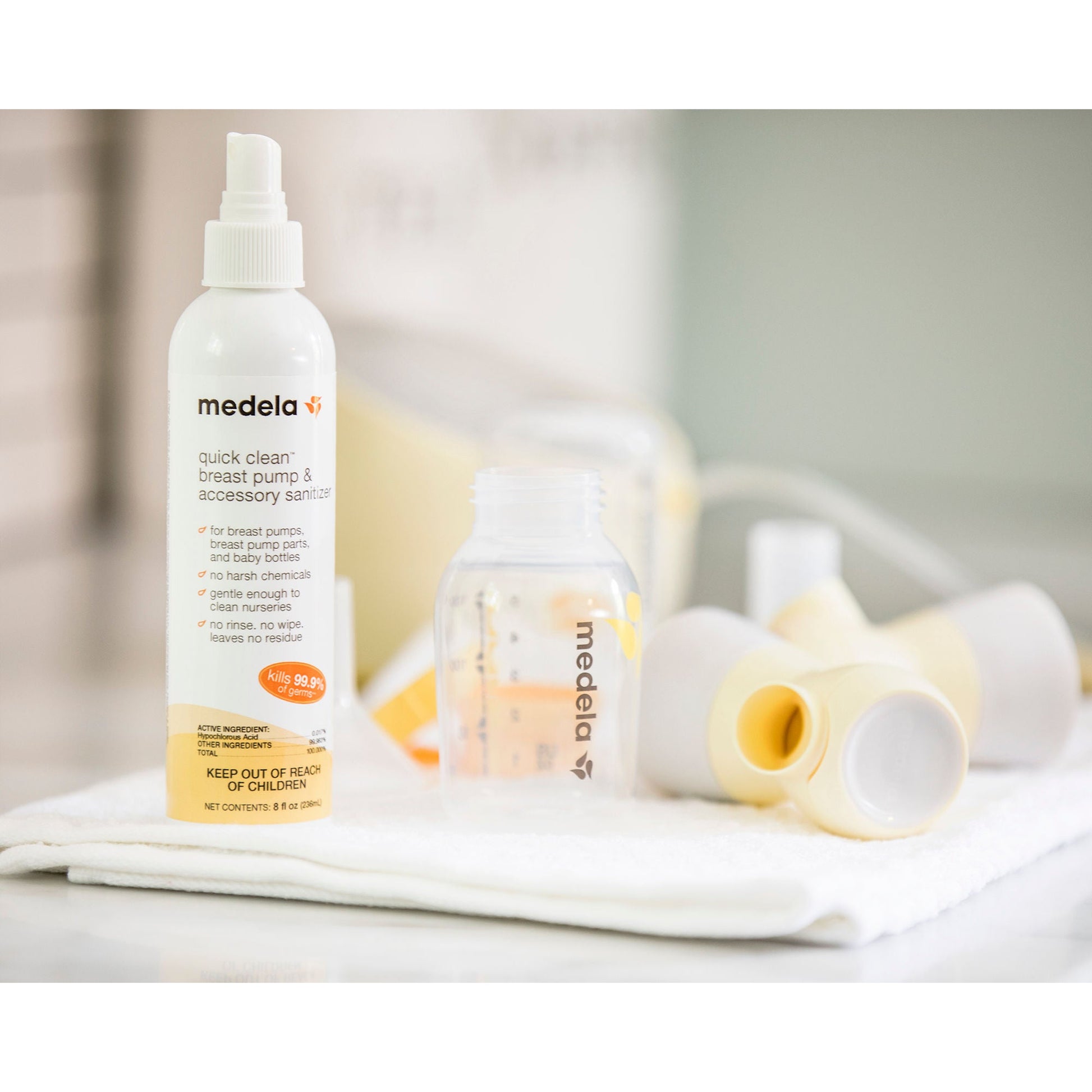 Quick Clean™ Breast Pump Sanitizer