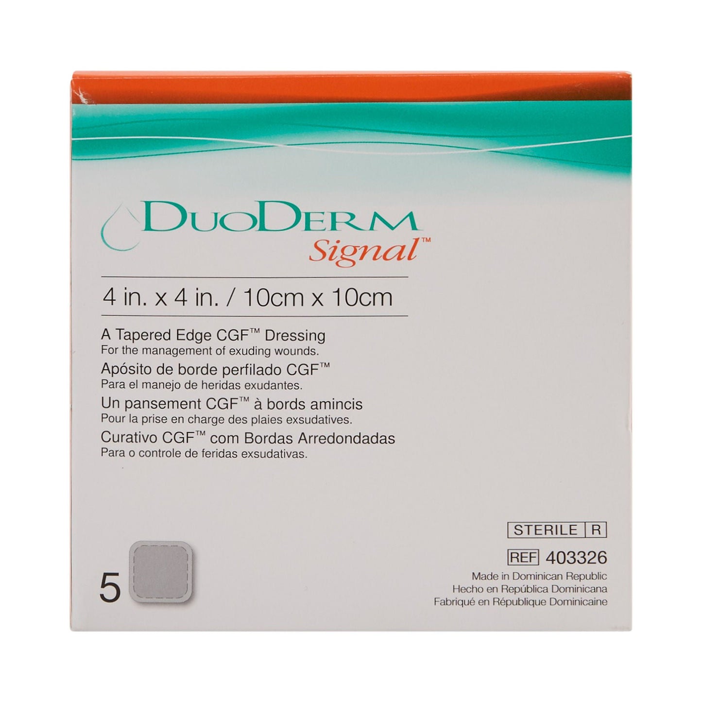 DuoDerm® Signal® Hydrocolloid Dressing