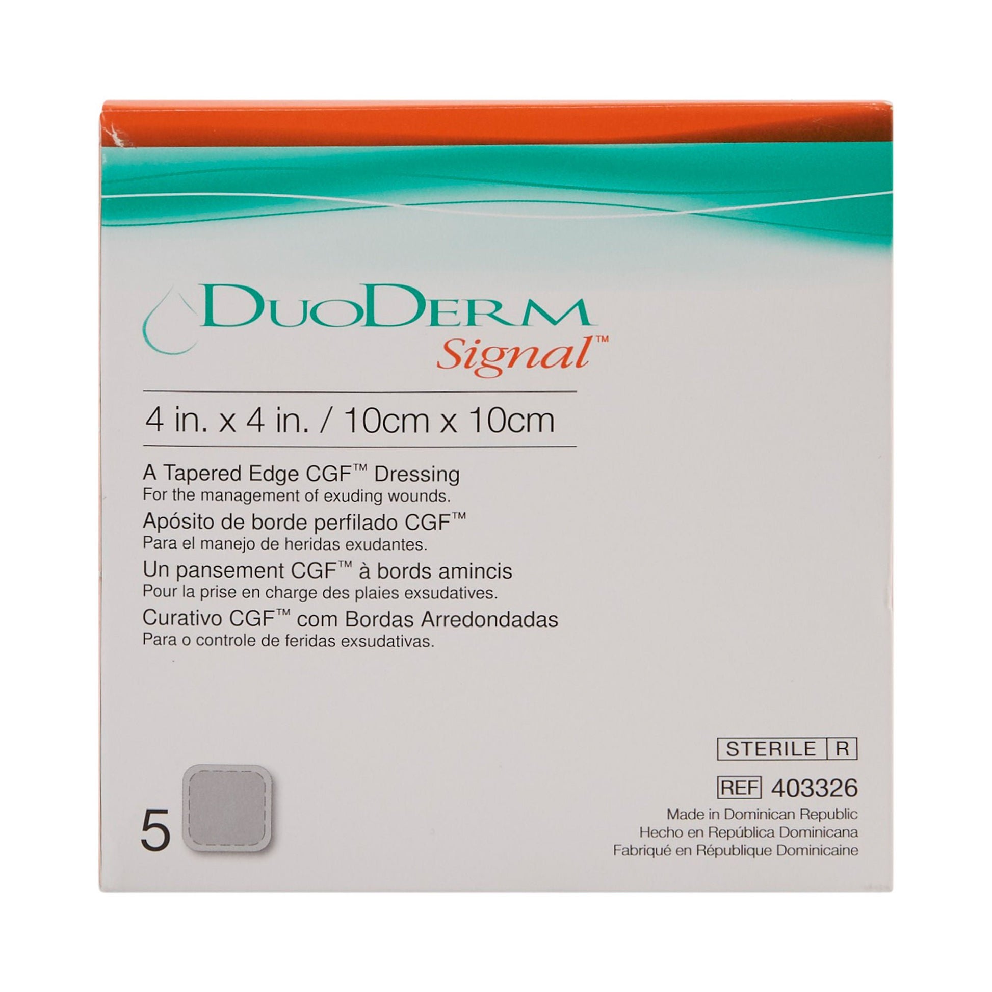 DuoDerm® Signal® Hydrocolloid Dressing
