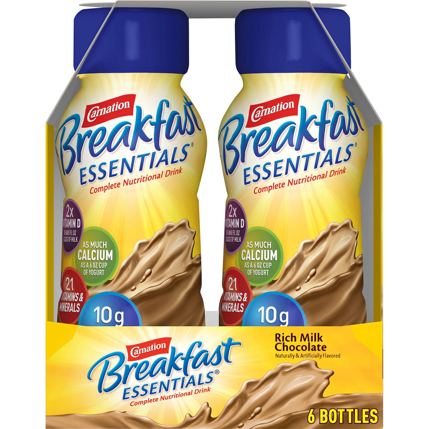Carnation Breakfast Essentials® Chocolate Nutritional Drink, bottle
