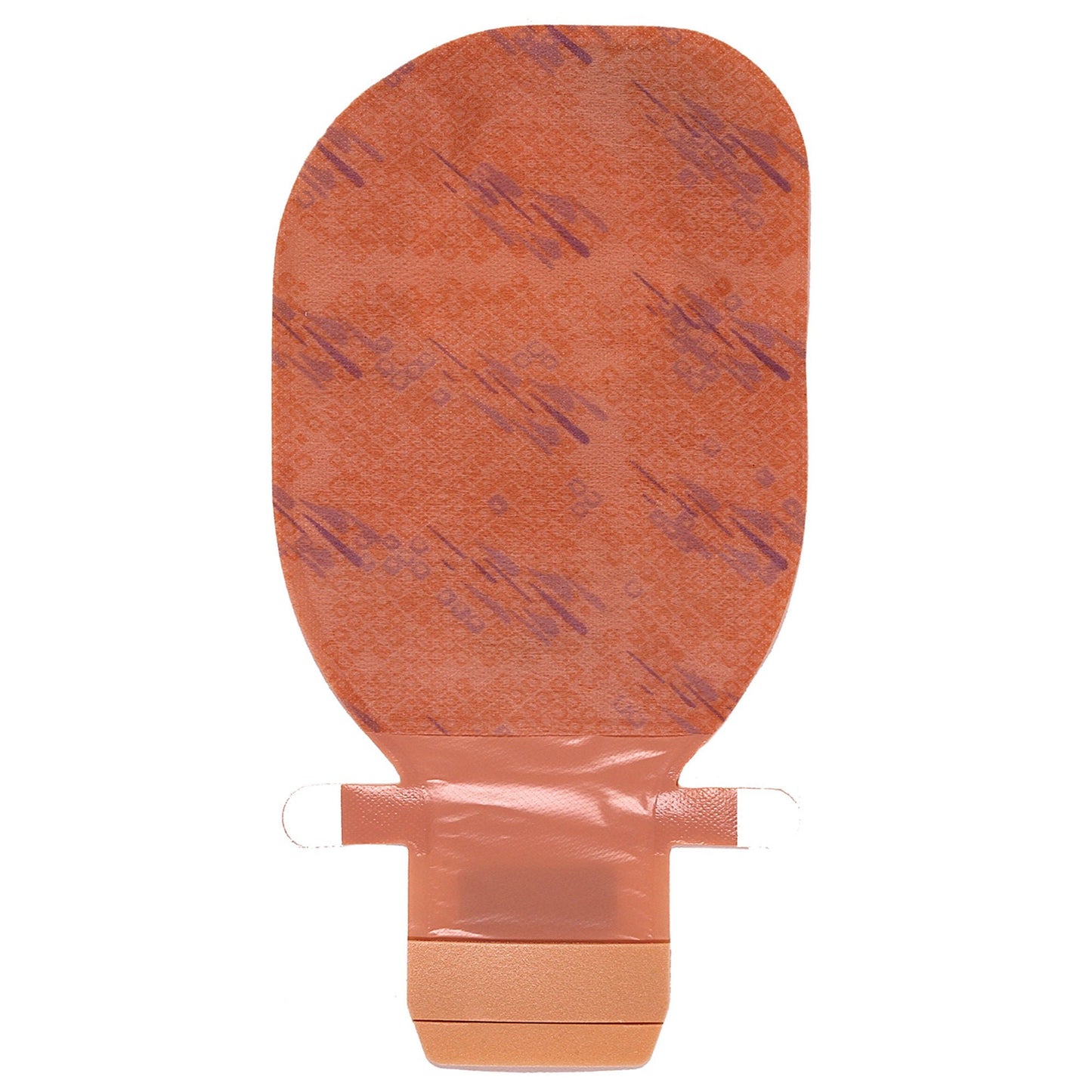 Assura® Original 2-Piece Opaque Colostomy Pouch, Red Match