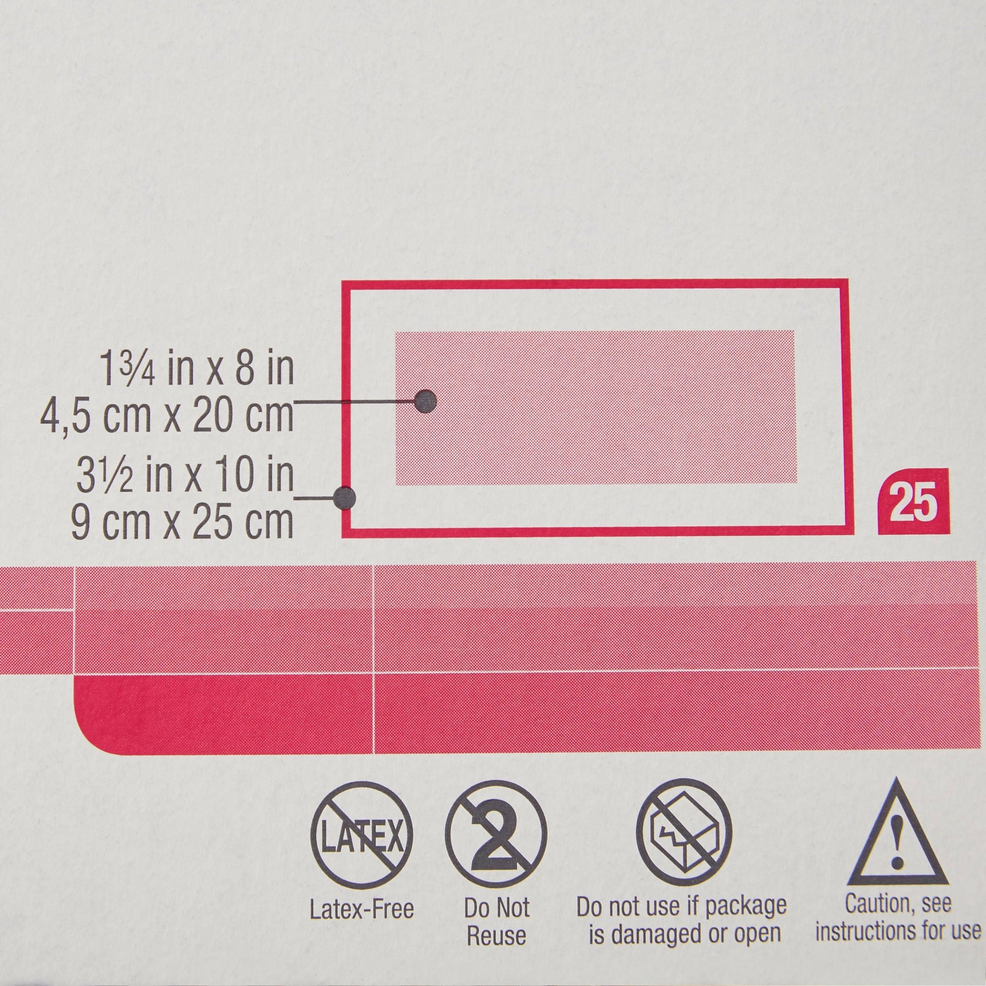 3M™ Medipore™ + Pad Soft Cloth Adhesive Dressing