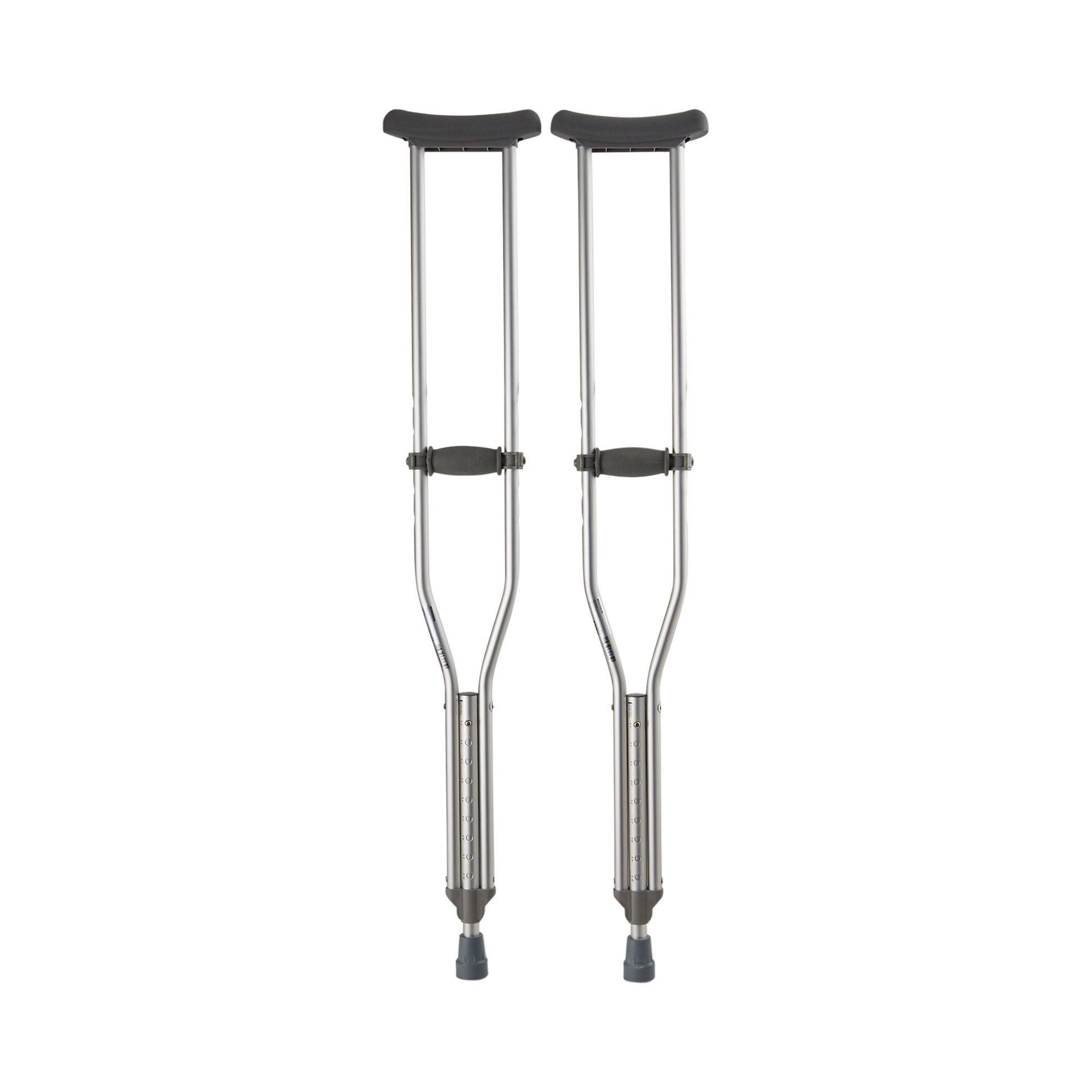 McKesson Underarm Crutches for Adults 5'2" – 5'10"