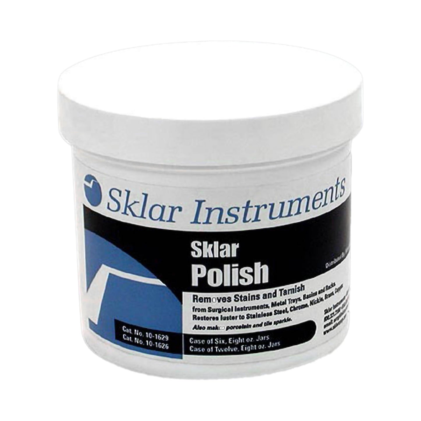 Instrument Polish Jars, Removes Corrosive Stains