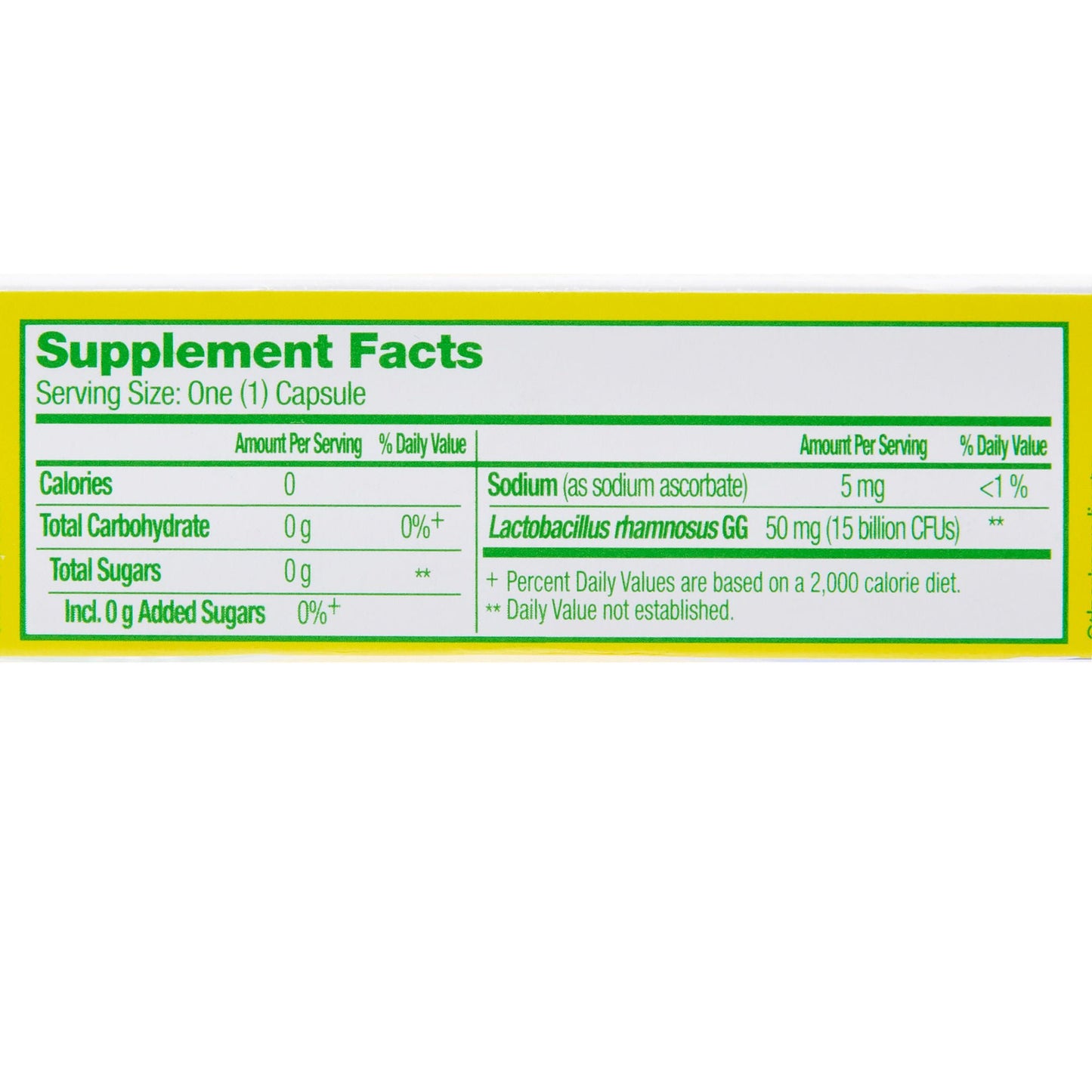 Culturelle® Probiotic Health & Wellness Dietary Supplement