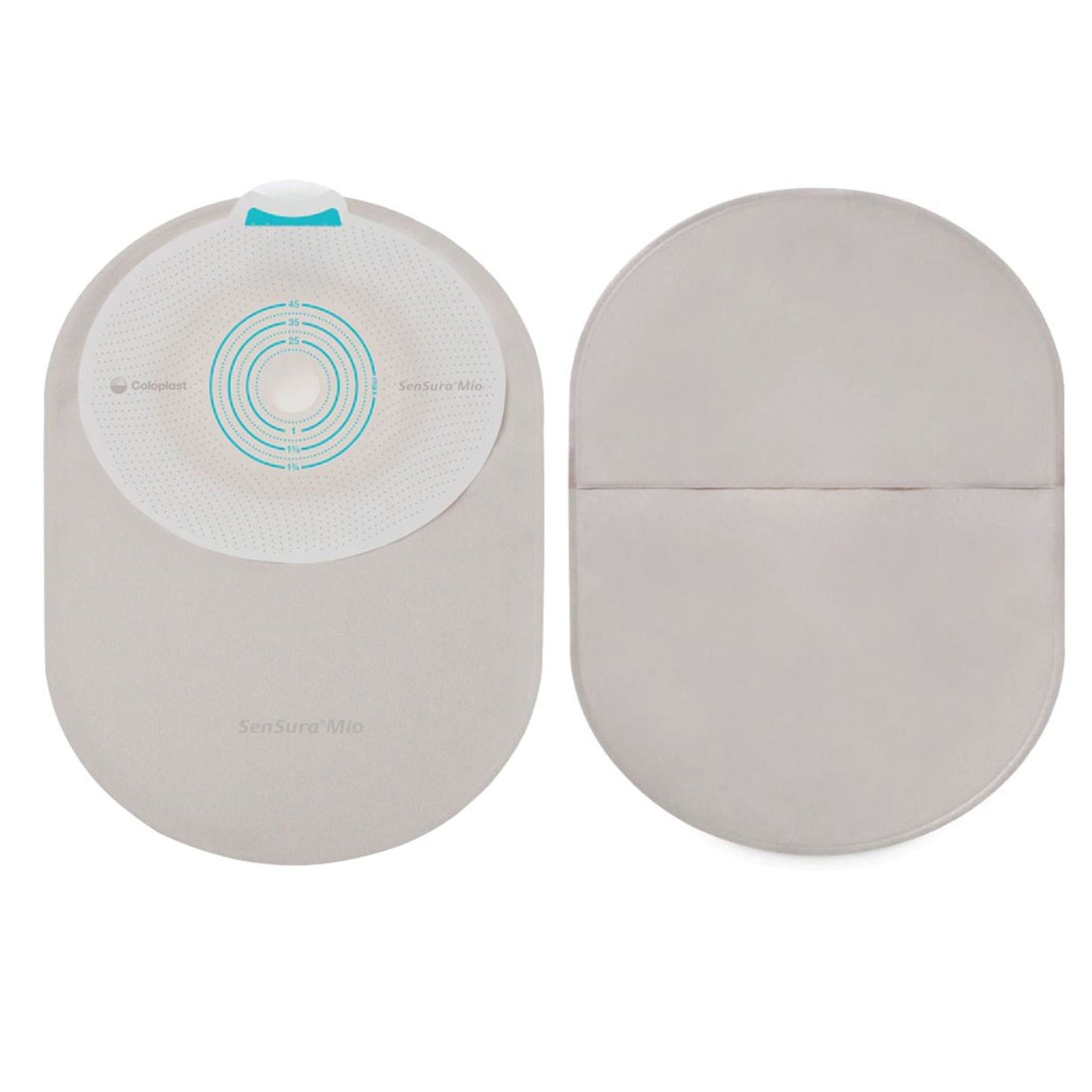 SenSura® Mio Flat 1-Piece Opaque Ostomy Pouch, Pre-cut to fit Stoma