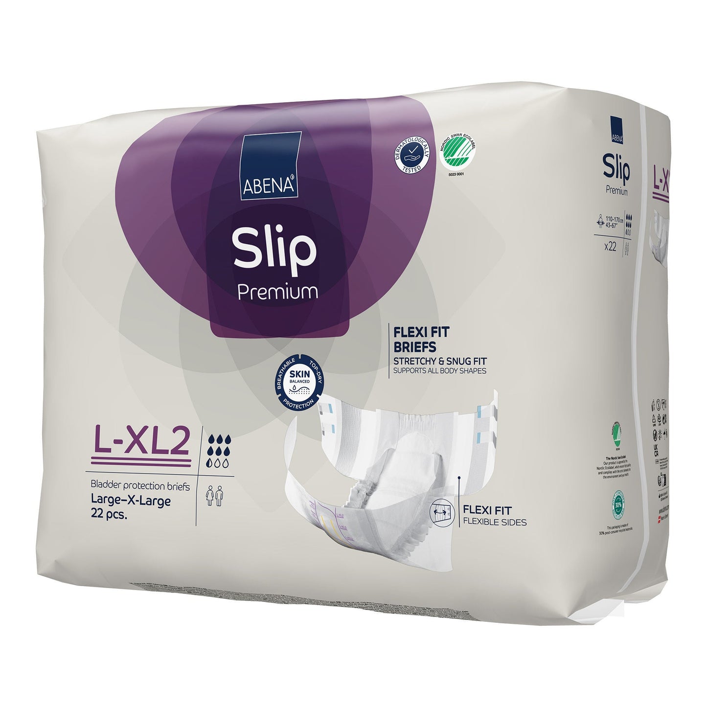 Abena® Slip Premium Flexi Fit Incontinence Briefs, L-XL2