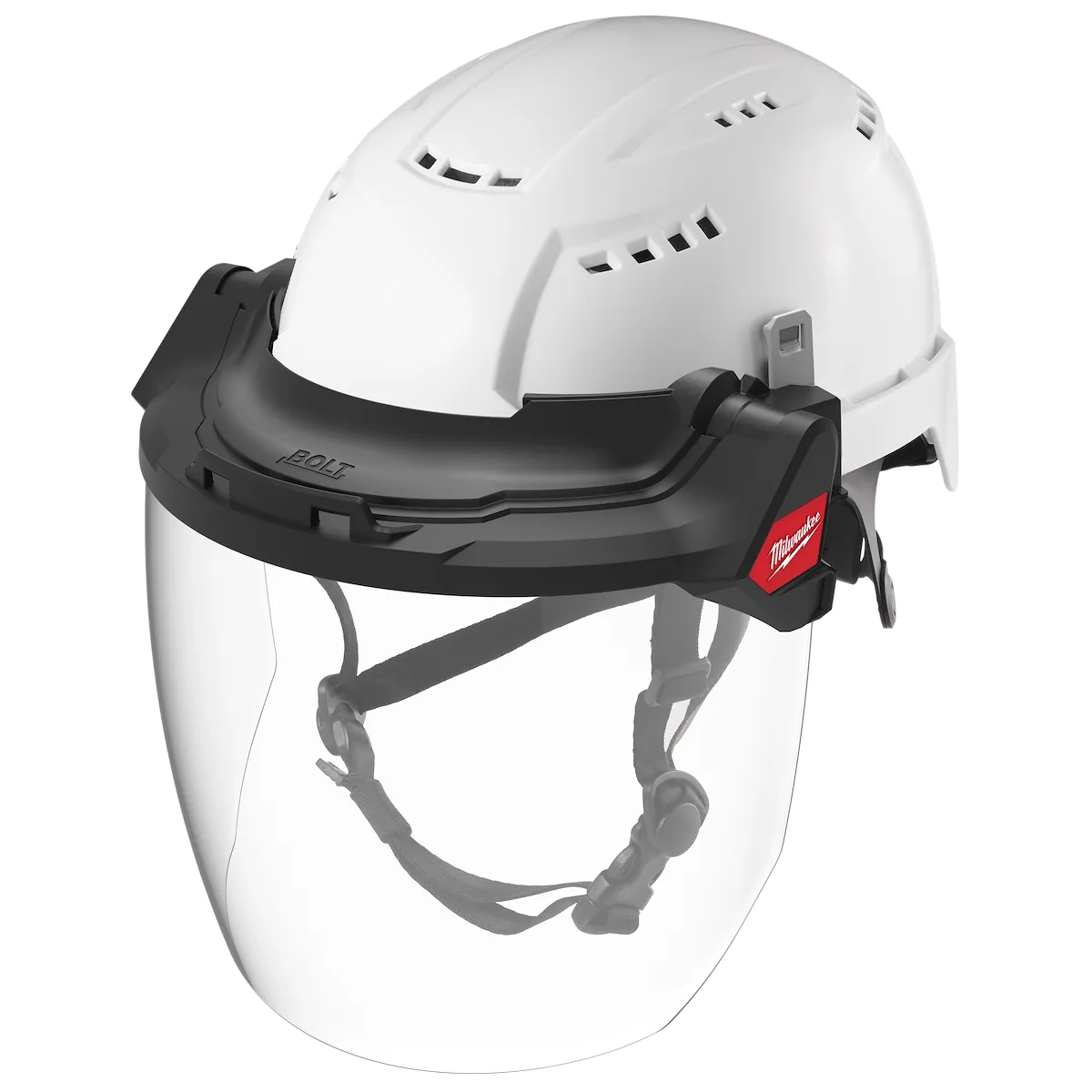 Milwaukee BOLT Gasketed Full Face Shield Replacement Frame (Compatible with BOLT Safety Helmets & BOLT Hard Hats) 48-73-1456