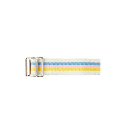 Gait Belt 60 Inch Length Pastel Stripe Cotton