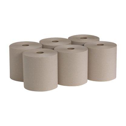 Pacific Blue Basic™ Brown Paper Towel, 7-7/ , 6 Rolls