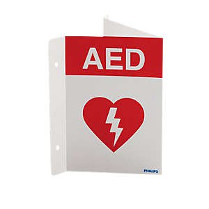 Philips Door / Wall Sign First Aid Sign AED