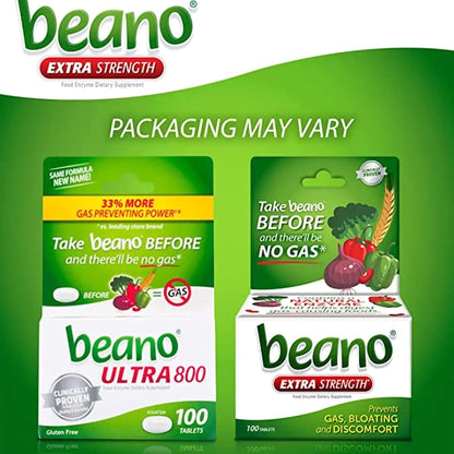 Beano® Extra Strength Food Enzyme Tablets