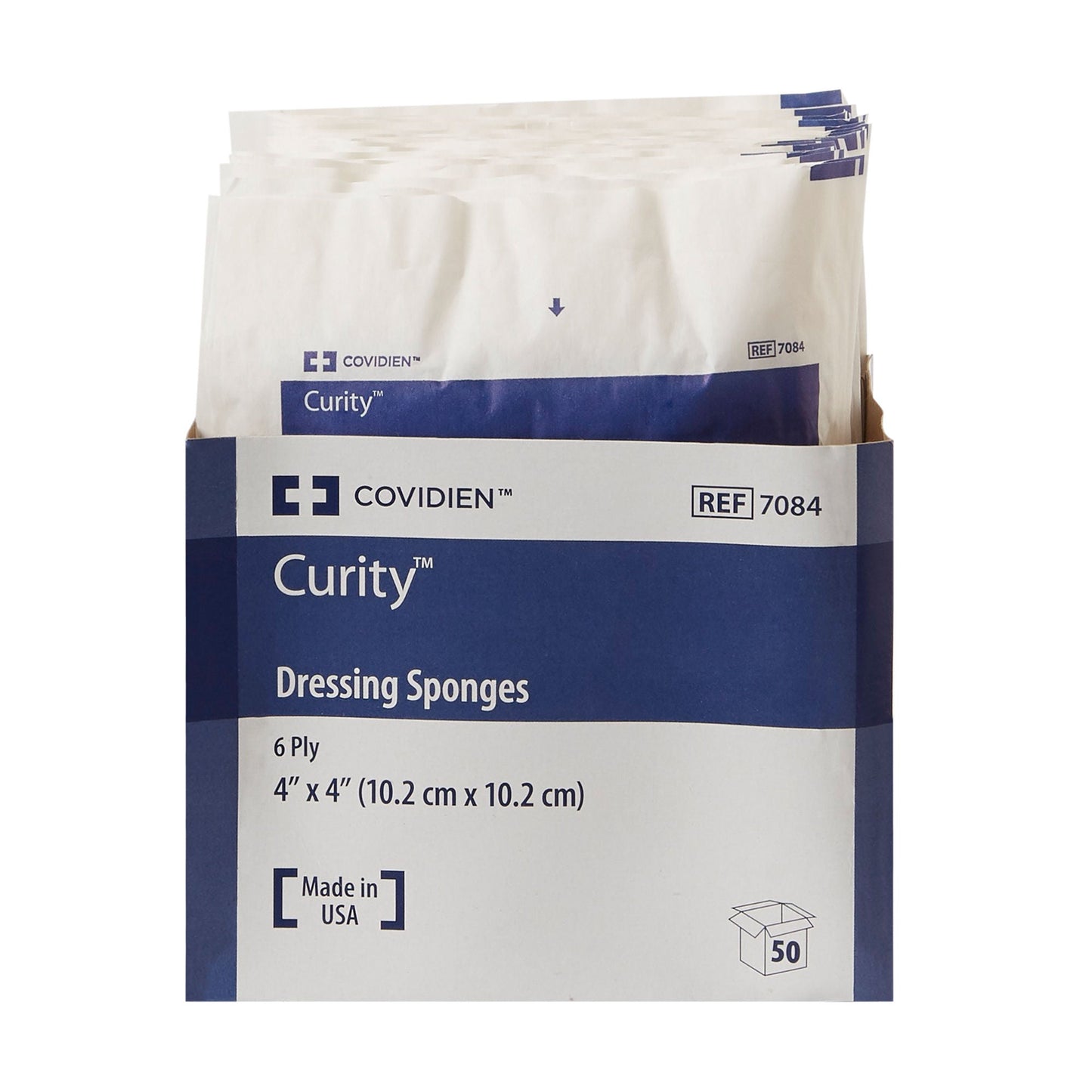 Curity™ Sterile Nonwoven Sponge, 6-Ply