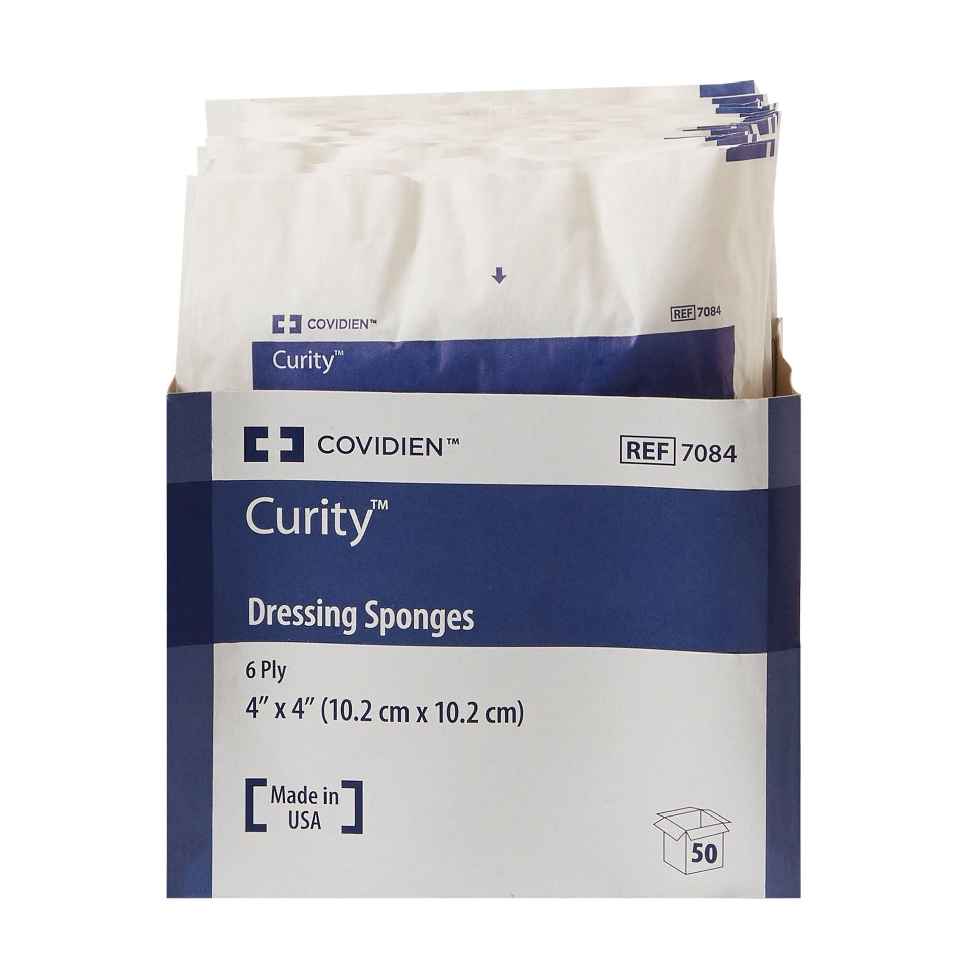 Curity™ Sterile Nonwoven Sponge, 6-Ply