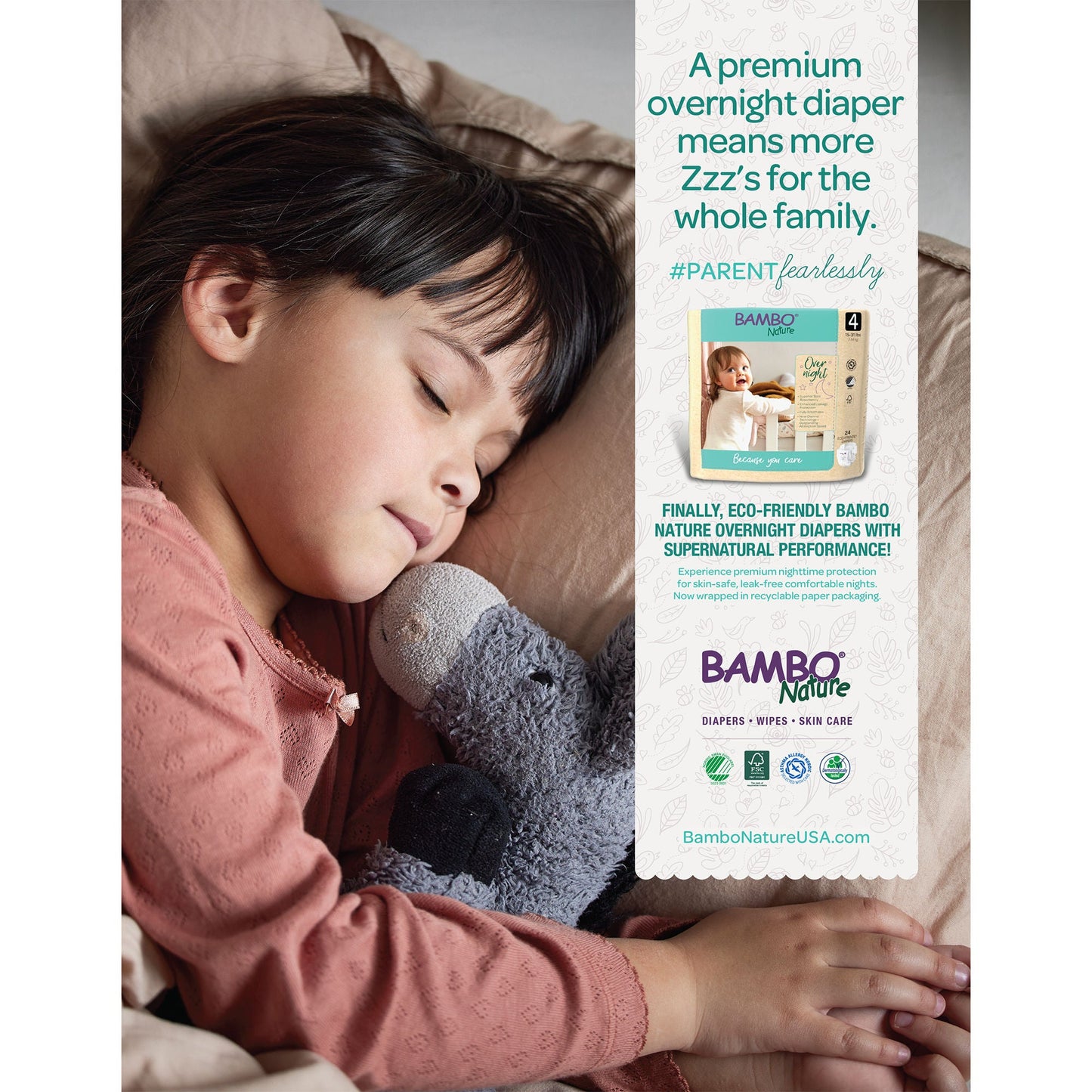 Bambo® Nature Overnight Diapers