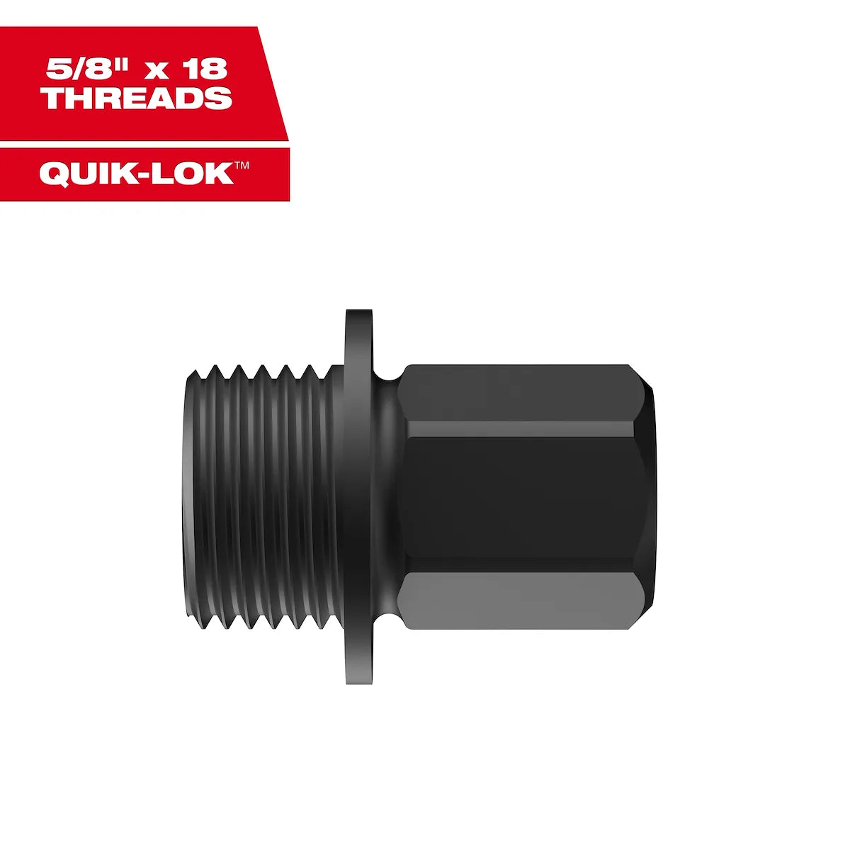 Milwaukee 5PK Large Thread Adapters for QUIK-LOK Arbors 49-56-7571