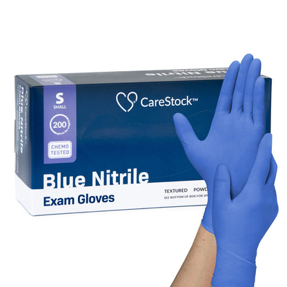 CareStock™ Nitrile Exam Gloves, Blue