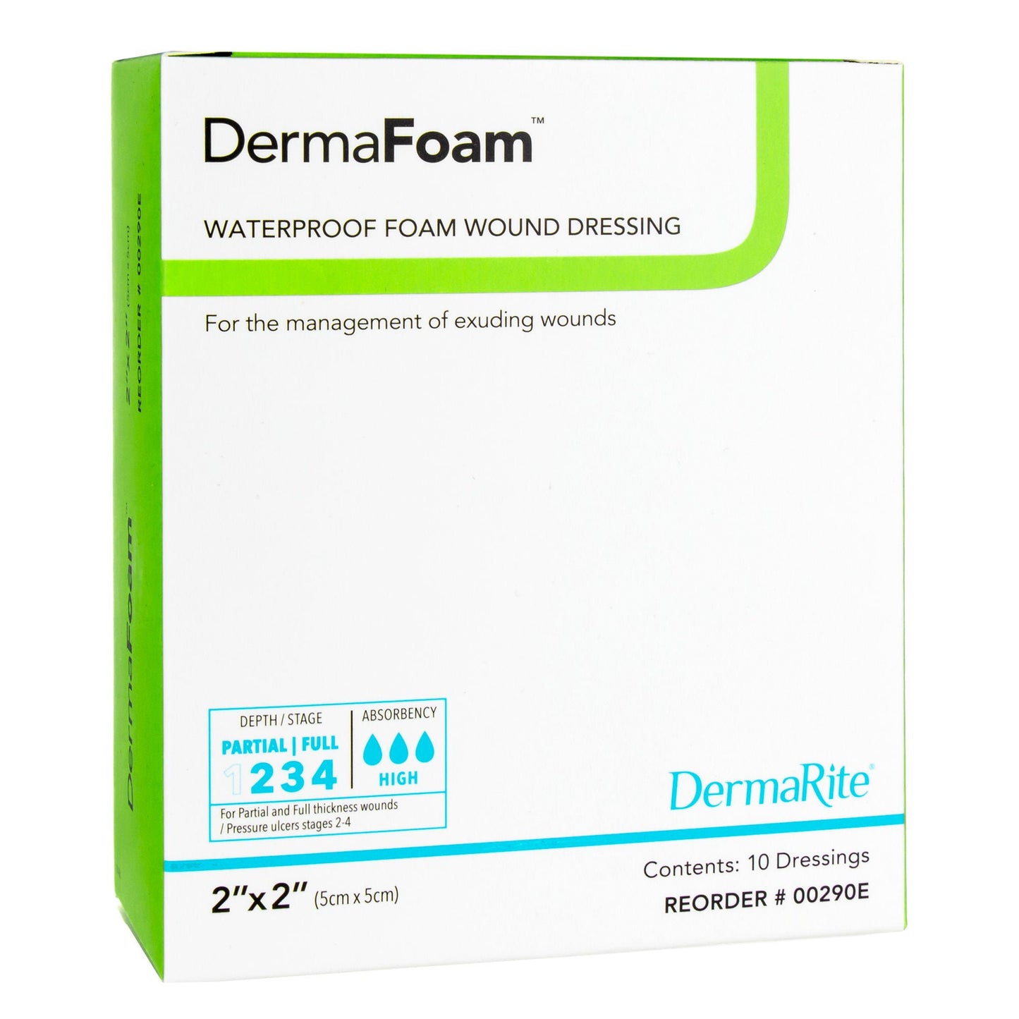 DermaFoam® Nonadhesive without Border Foam Dressing