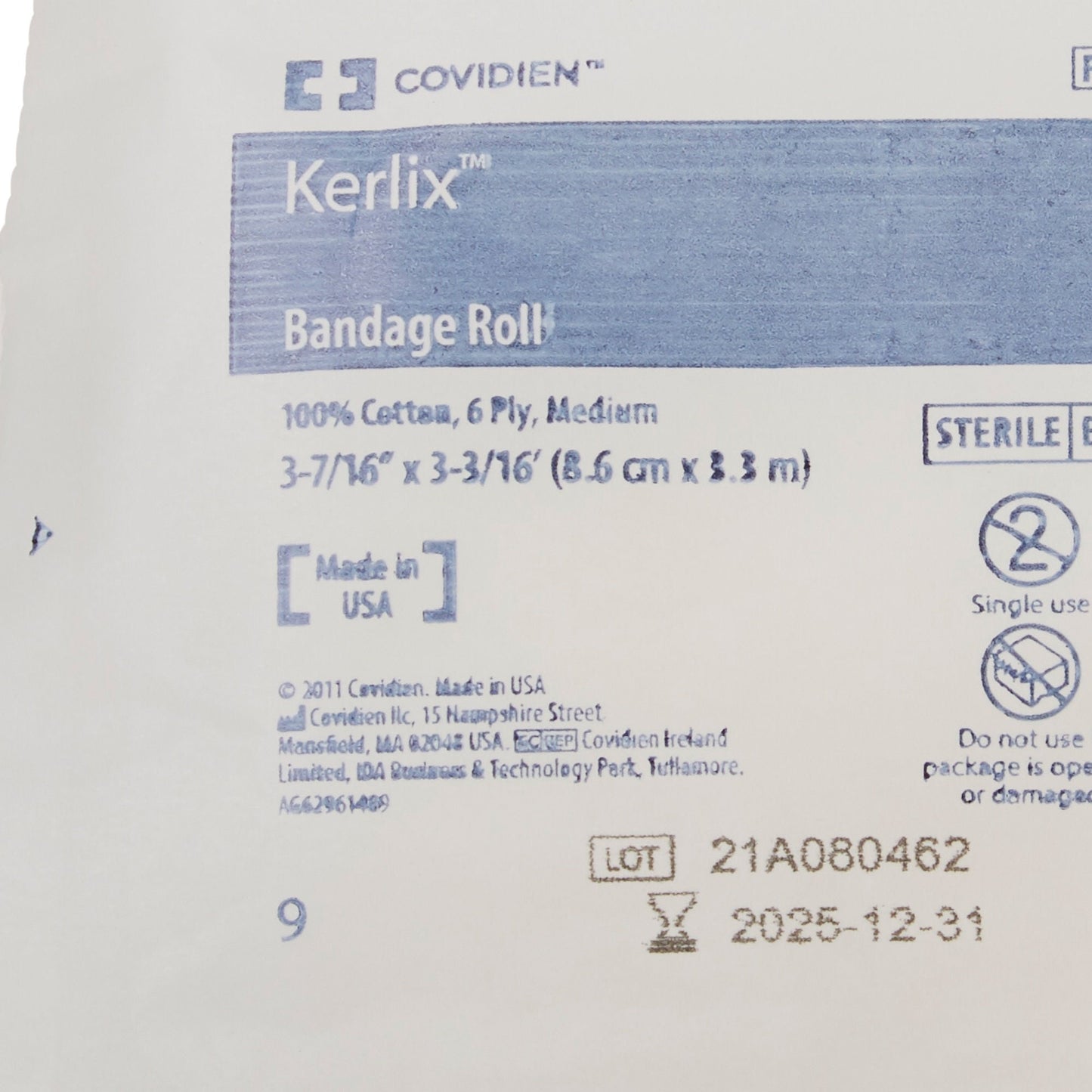 Kerlix™ Sterile Fluff Bandage Roll, Six-Ply