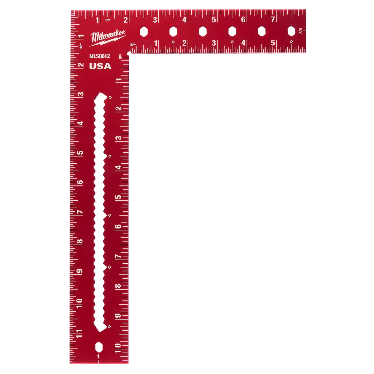Milwaukee 8" x 12" Framing Square MLSQ812 | Aluminum