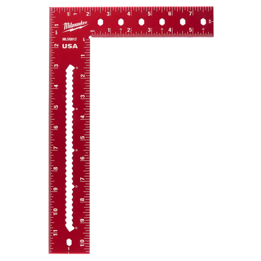 Milwaukee 8" x 12" Framing Square MLSQ812 | Aluminum