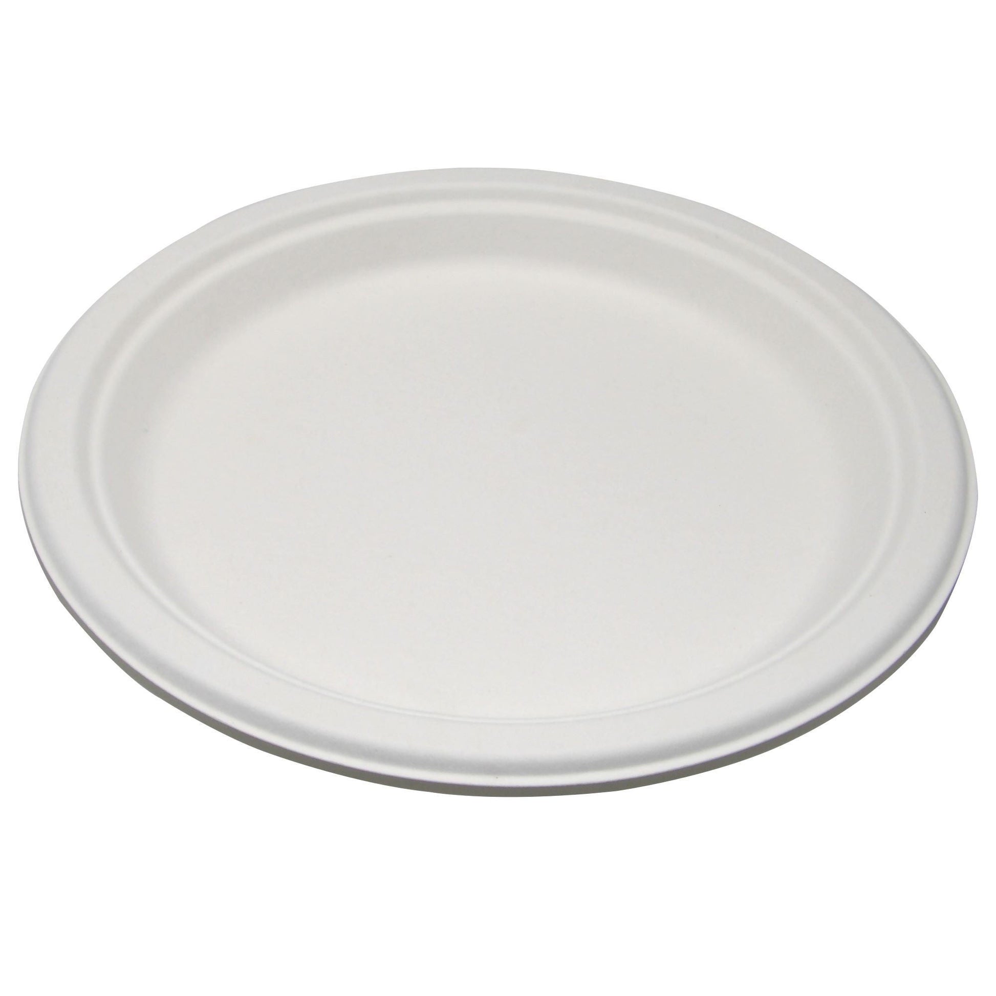 Medd Max Plate Molded Fiber White Single Use