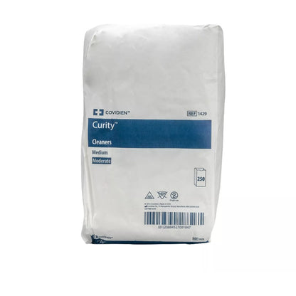 Curity™ Nonwoven White Washcloth, Disposable