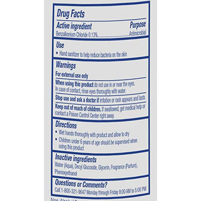 Purell® Hand Sanitizing Wipes, 0.13% Strength Benzalkonium Chloride, Canister