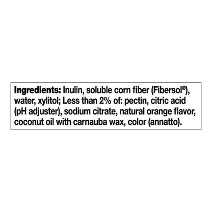 Metamucil Fiber Supplement Gummies Orange Flavor