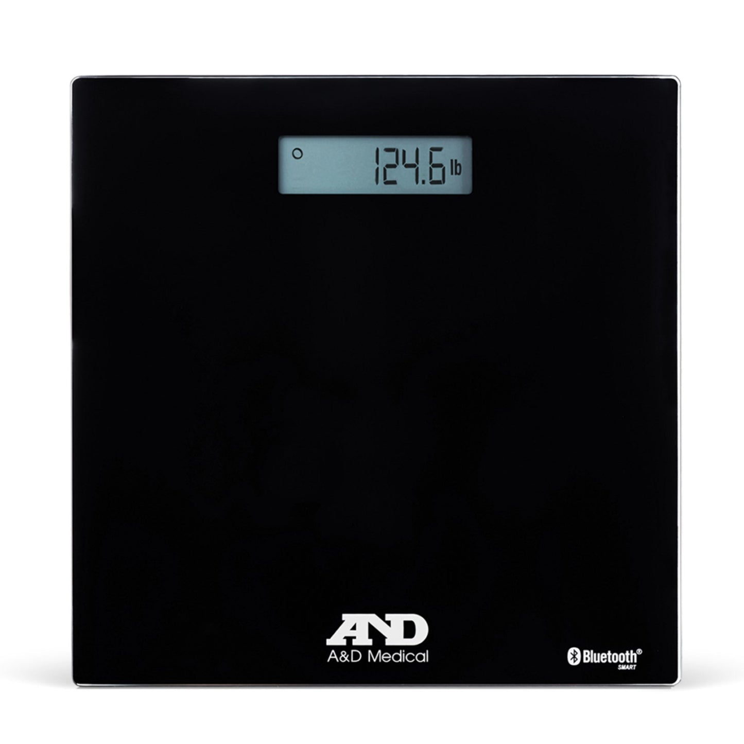A&D Medical Floor Scale Digital Display 200 kg Capacity Chrome Battery Operated