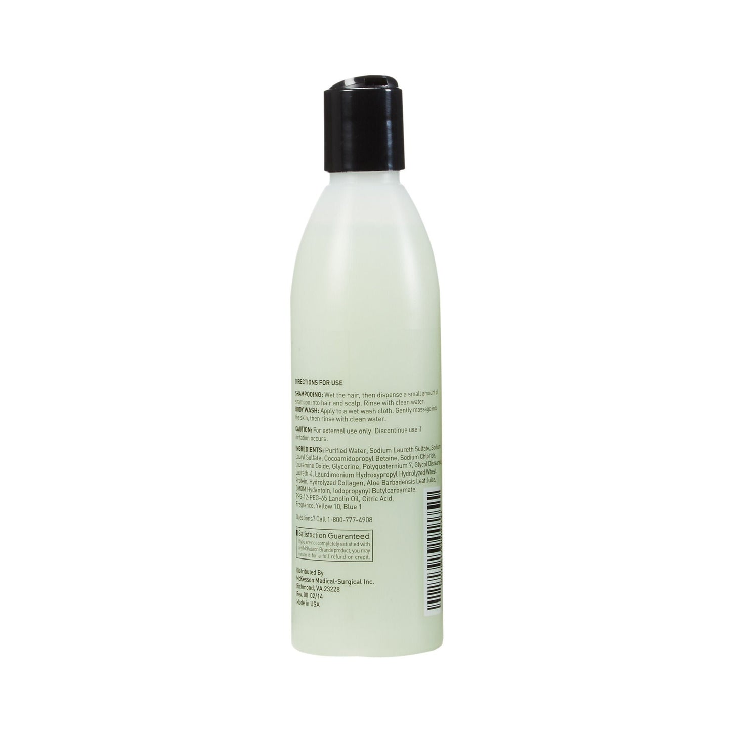 McKesson Shampoo and Body Wash, Cucumber Melon Scent, Squeeze Bottle