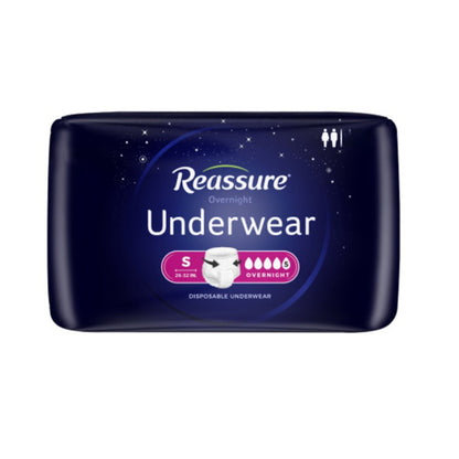 Reassure® Overnight Underwear, Incontinence, Small