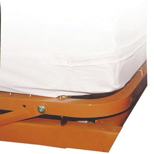 drive™ Zippered Vinyl Twin Mattress Cover, ., White