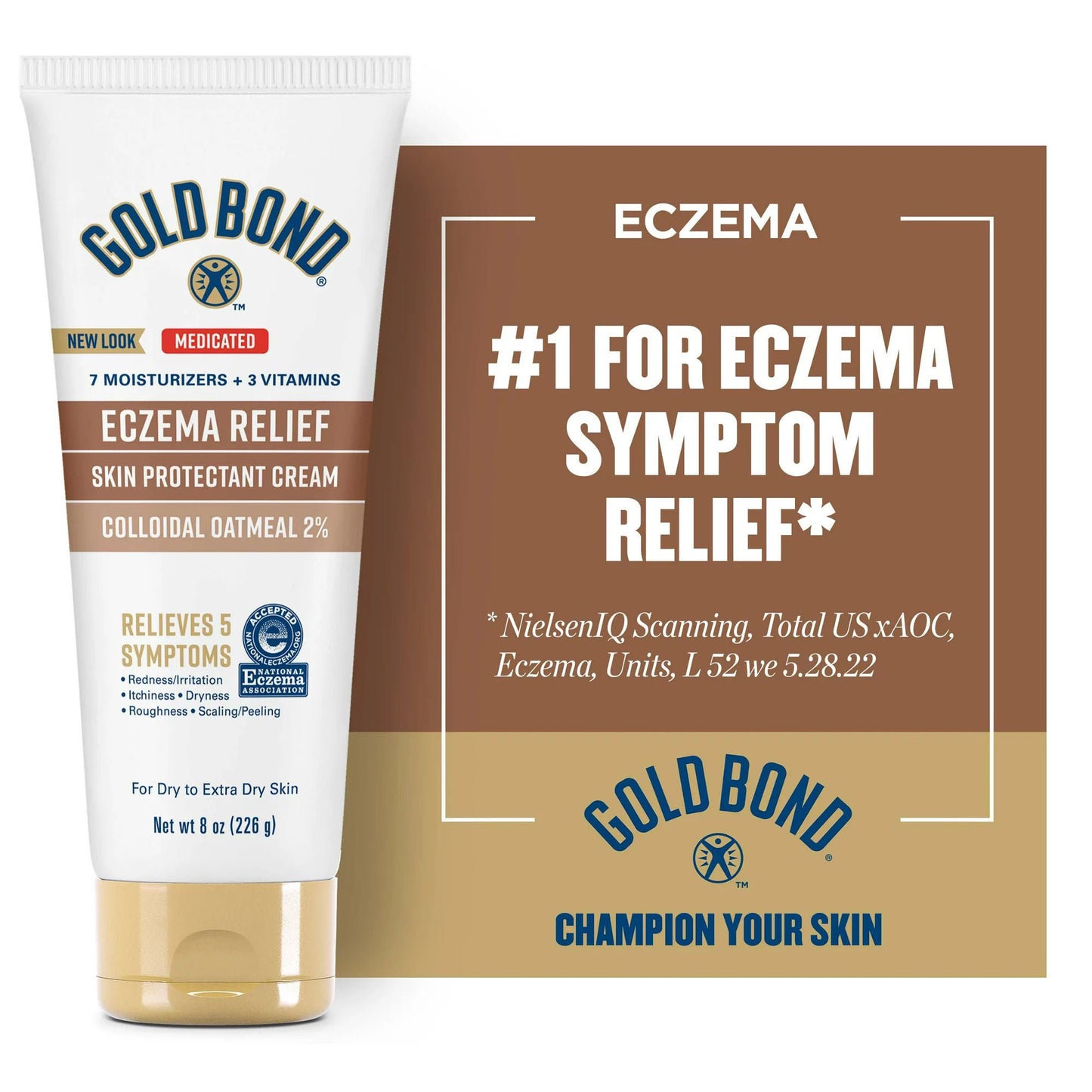 Gold Bond® Medicated Eczema Relief 2% Colloidal Oatmeal Skin Protectant Cream