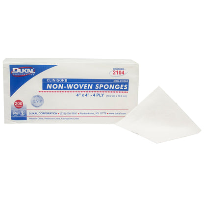 Clinisorb Nonwoven Sponge, 4-ply