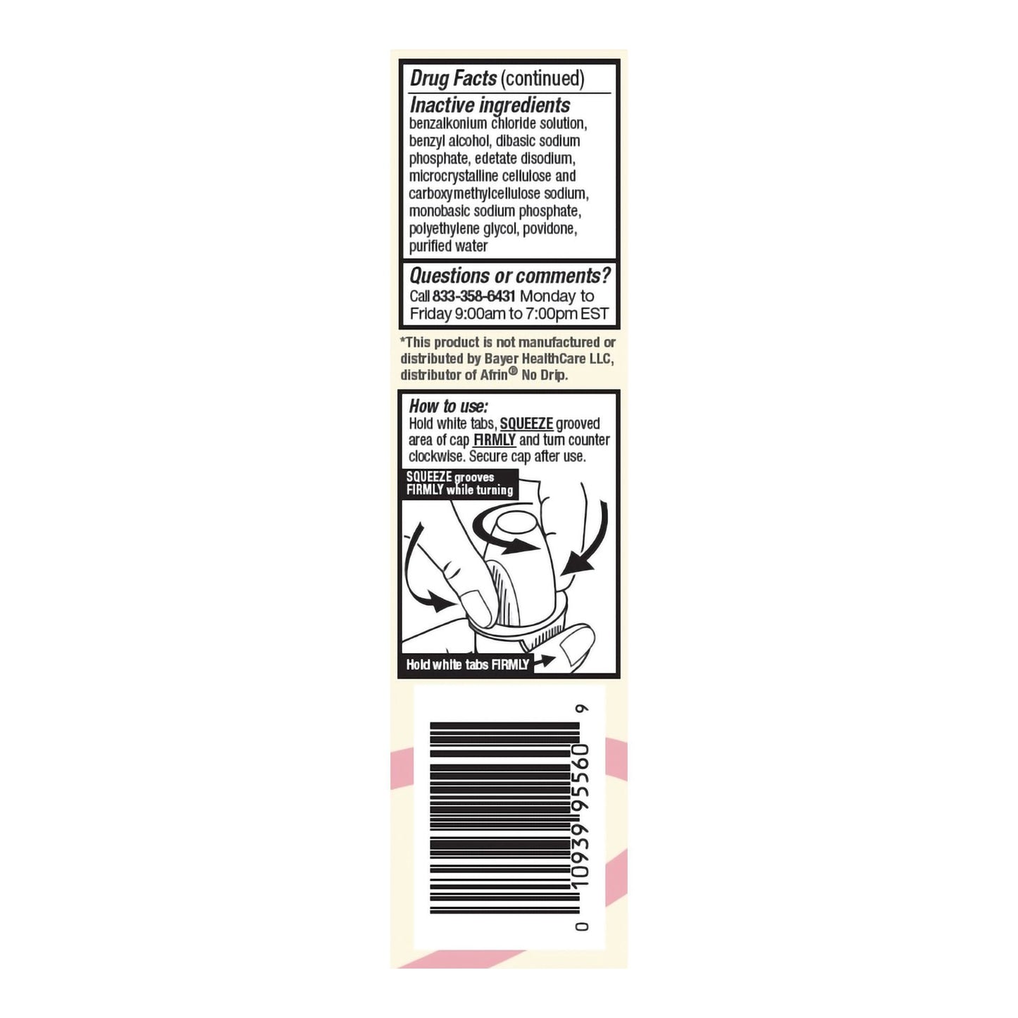 Foster & Thrive™ Oxymetazoline 0.05% Saline Nasal Spray