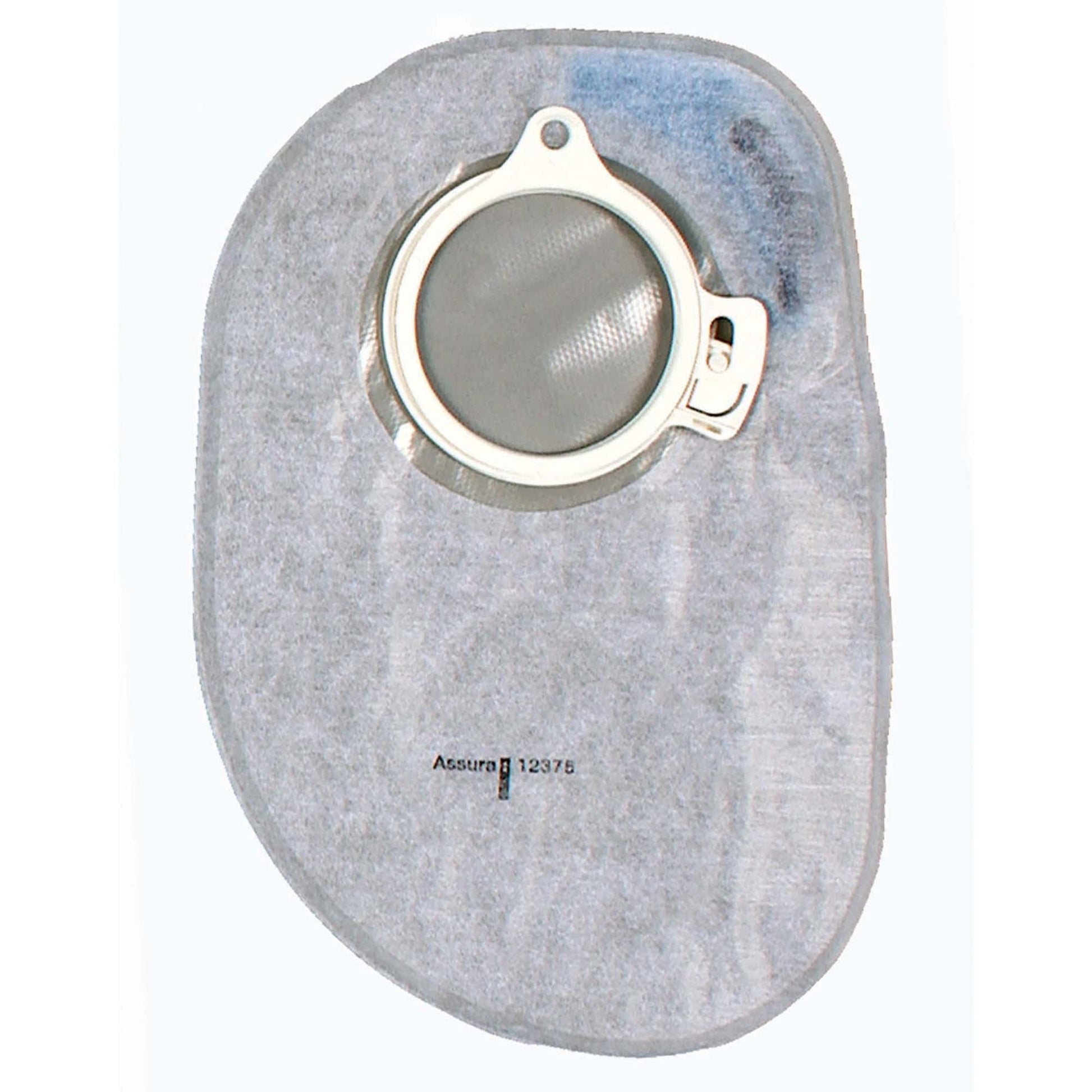 Assura® 2-Piece Closed End Opaque Colostomy Pouch, Blue Match