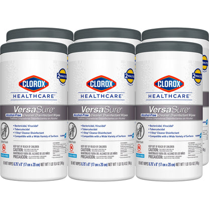 Clorox Healthcare® VersaSure® Cleaner Disinfectant Wipes
