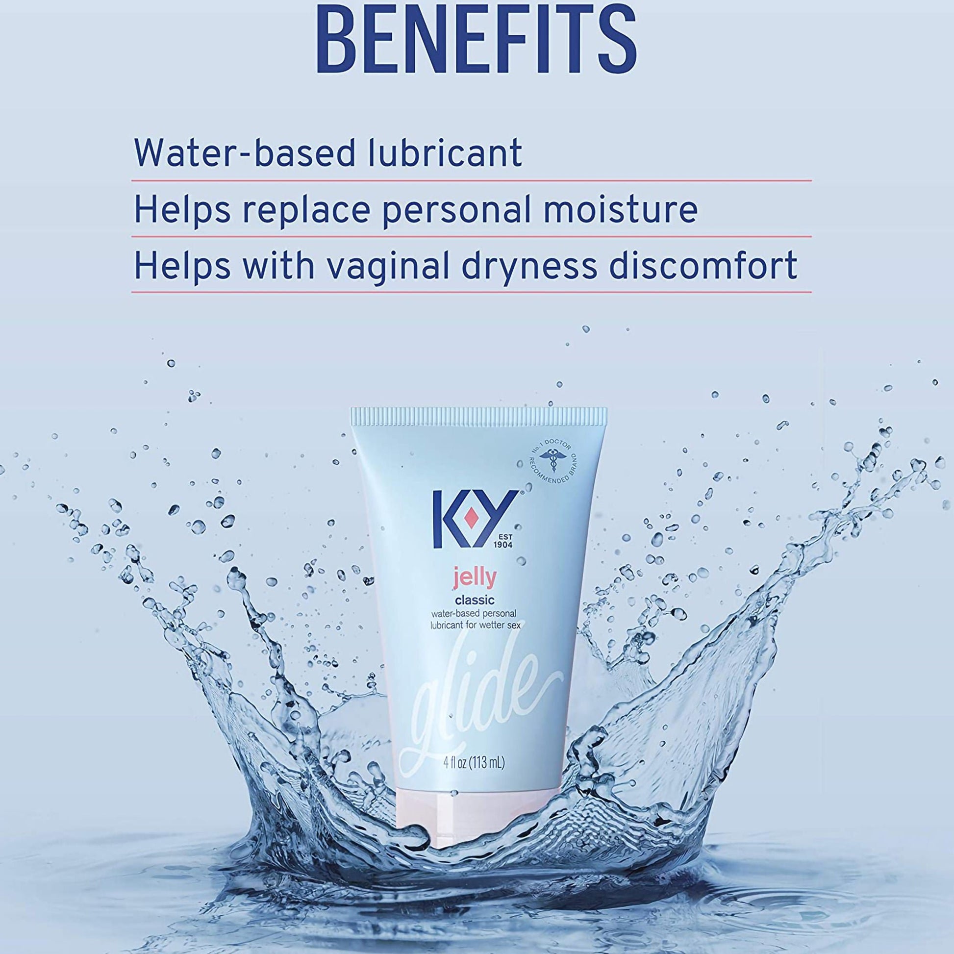 K-Y® Glide Personal Lubricant, Tube