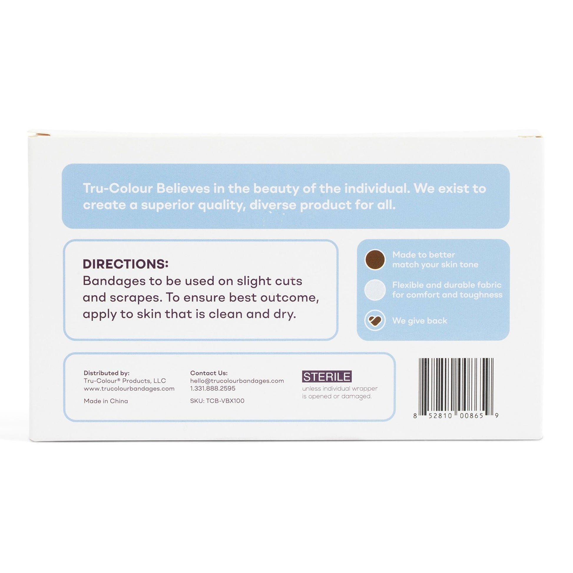 TruColour® Beige / Olive / Brown / Dark Brown Adhesive Strip